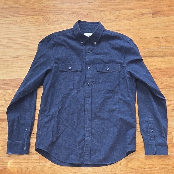 Club Monaco Other - Club Monaco Dark Blue Casual Button-Down Shirt